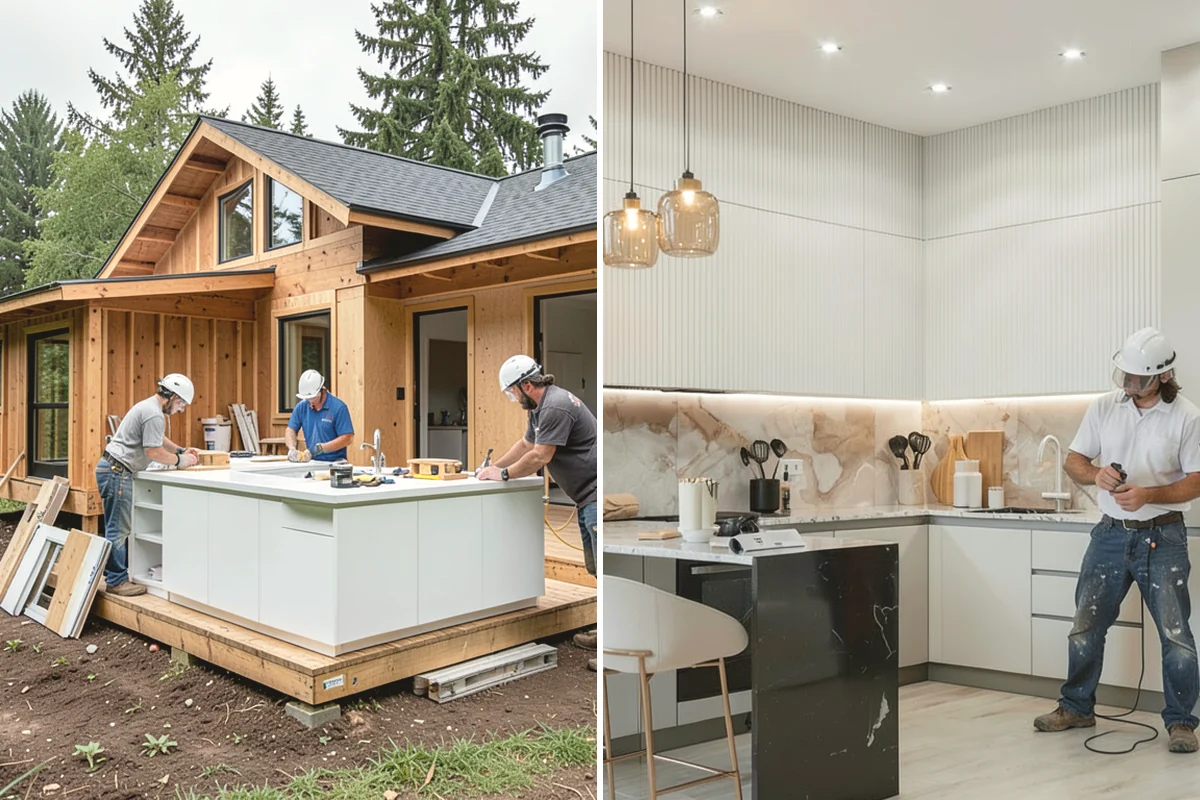 Garage Remodeling in Mercer Island, King County, WA - Walk the garage to assess slab, framing, and moisture