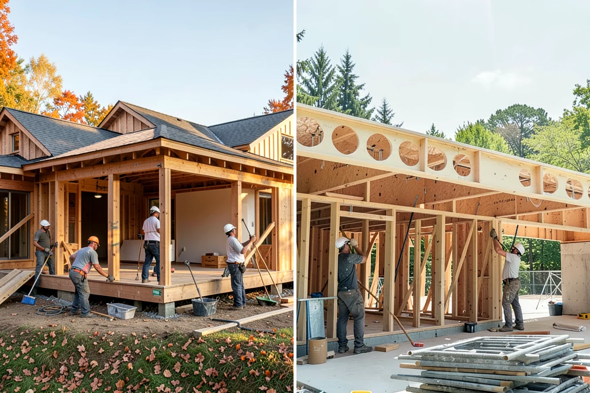 Garage Remodeling in Normandy Park, King County, WA - Walk the garage to assess slab, framing, and moisture