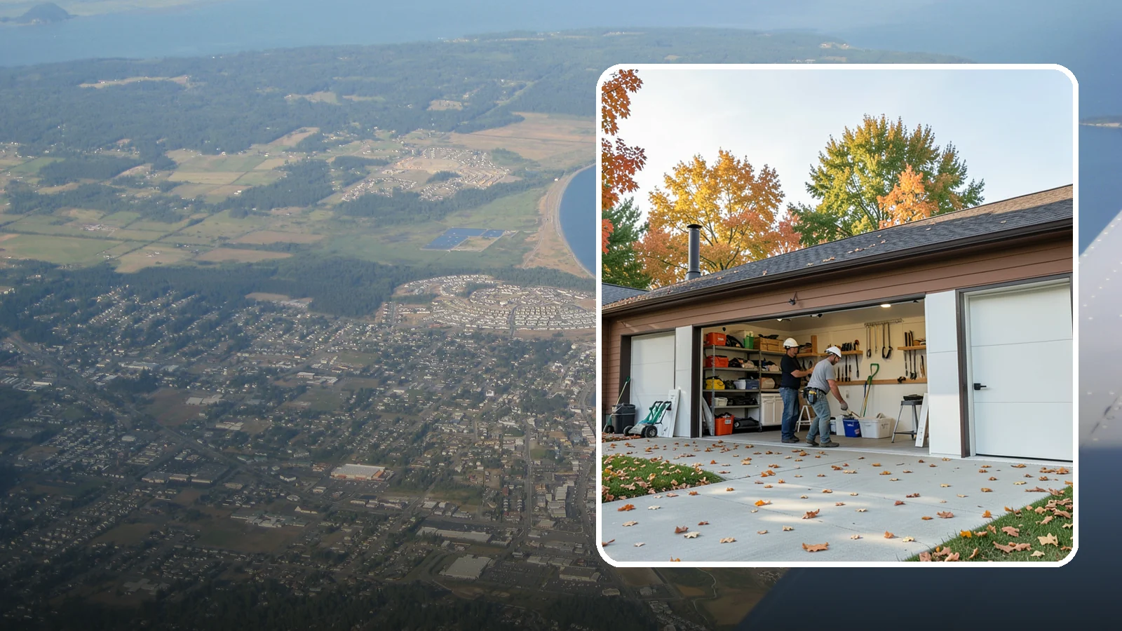 Garage Remodeling in Oak Harbor, Island County, WA - A full garage makeover that turns an underused Western Washington storage space into a clean, functional room built to handle...