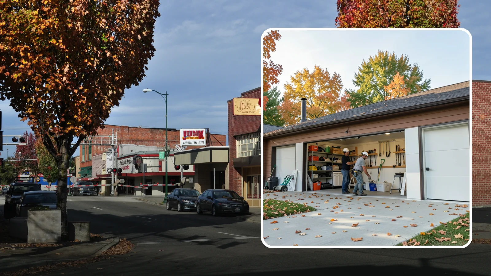 Garage Remodeling in Puyallup, Pierce County, WA - A full garage makeover that turns an underused Western Washington storage space into a clean, functional room built to handle...