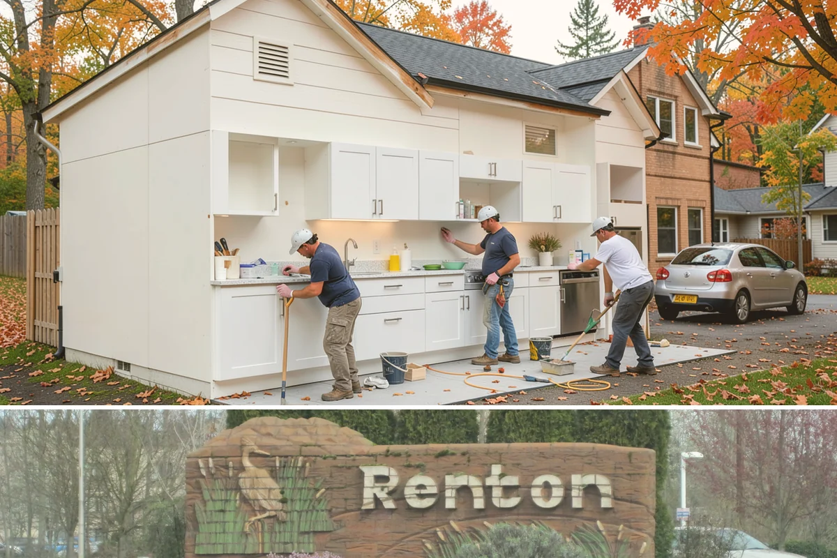 Garage Remodeling in Renton, King County, WA - Interior garage remodels can run year-round, though drier late-spring through early-fall windows let moisture sealing and floor...