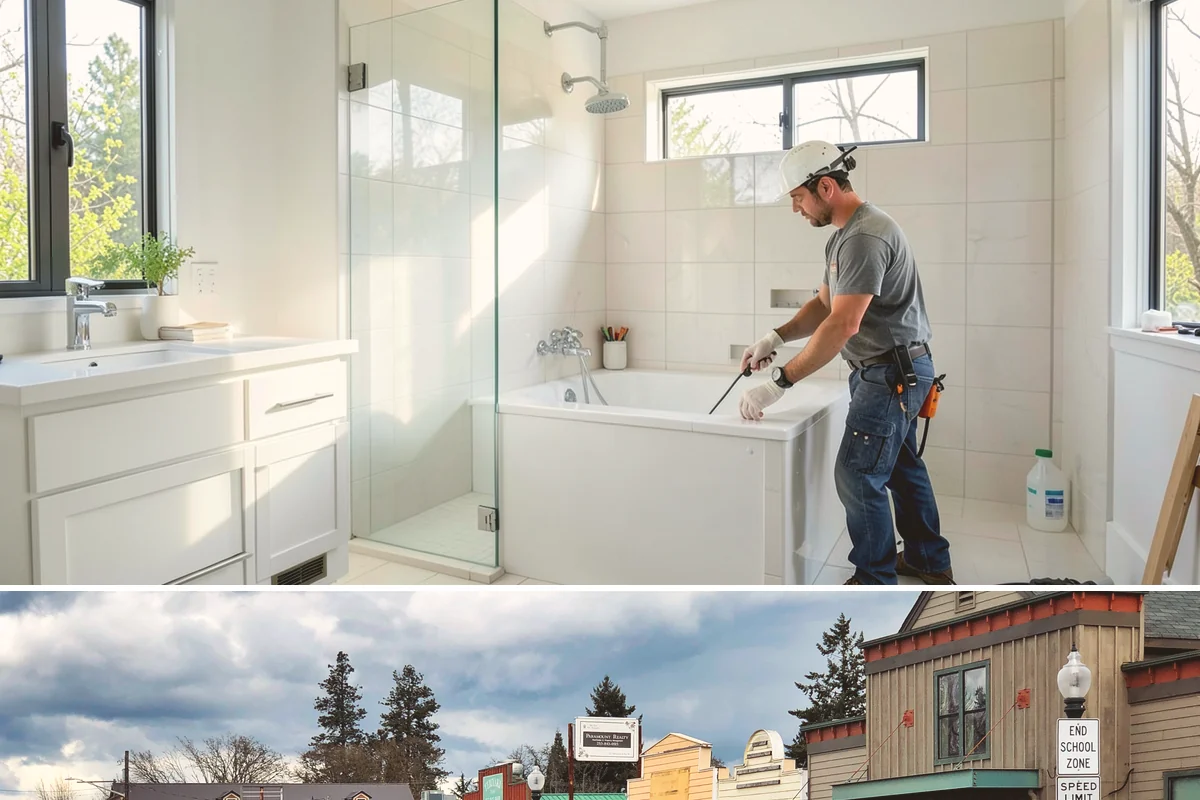 Garage Remodeling in Roy, Pierce County, WA - Interior garage remodels can run year-round, though drier late-spring through early-fall windows let moisture sealing and floor...