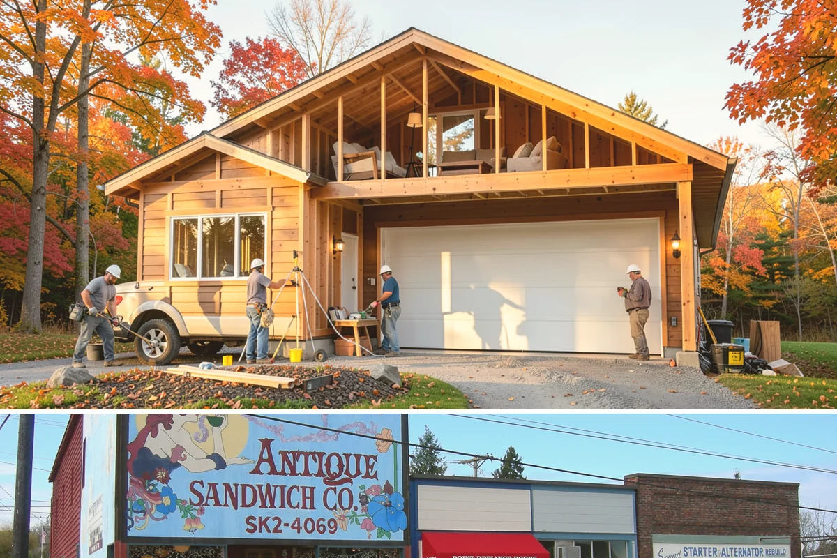 Garage Remodeling in Ruston, Pierce County, WA - Interior garage remodels can run year-round, though drier late-spring through early-fall windows let moisture sealing and floor...