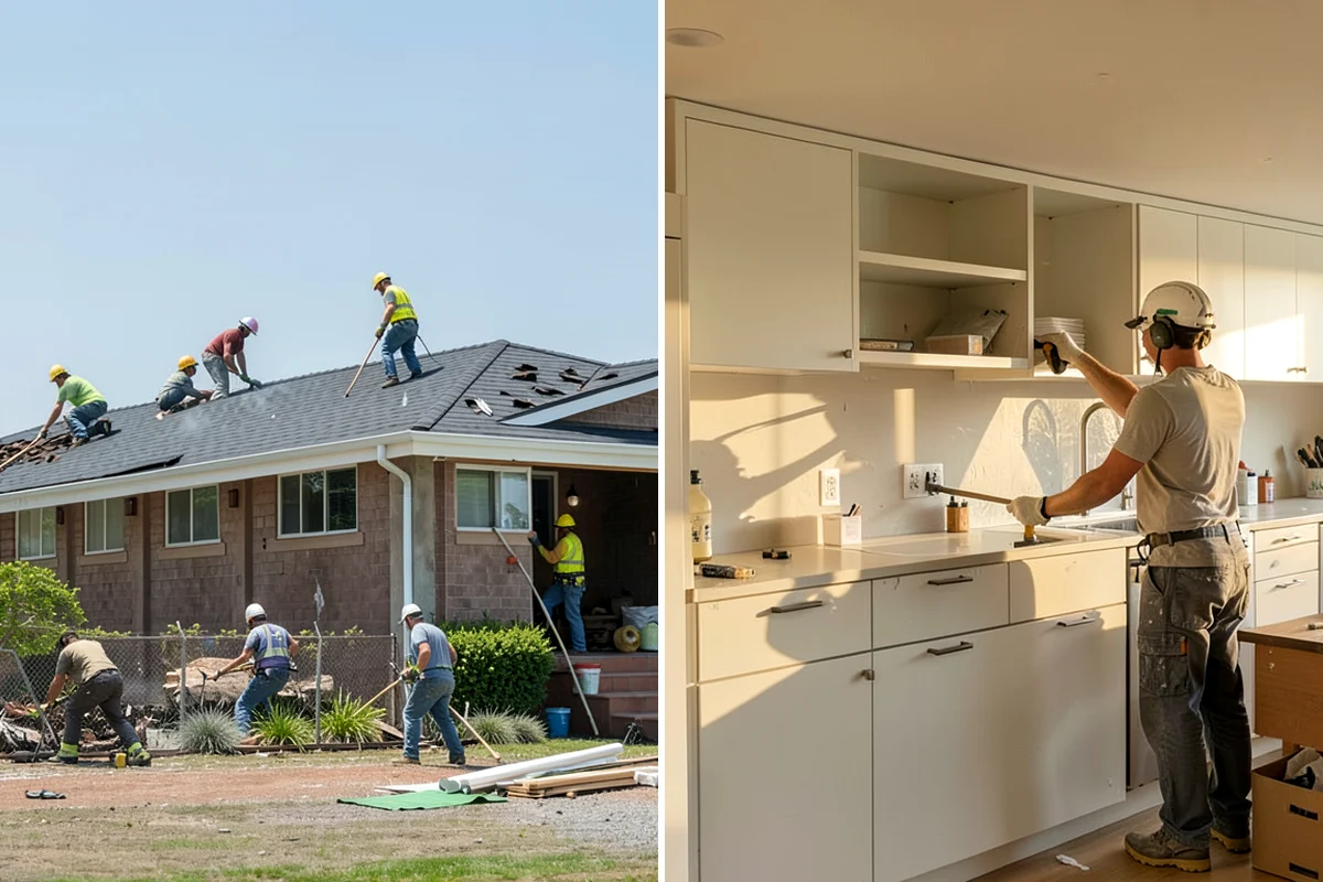 Garage Remodeling in Sedro-Woolley, Skagit County, WA - Walk the garage to assess slab, framing, and moisture