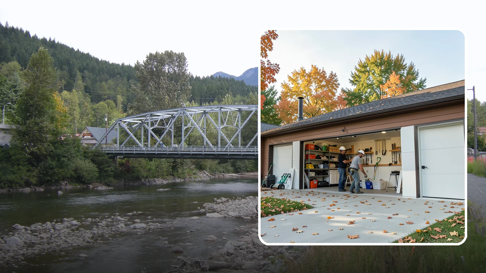 Garage Remodeling in Skykomish, King County, WA - A full garage makeover that turns an underused Western Washington storage space into a clean, functional room built to handle...