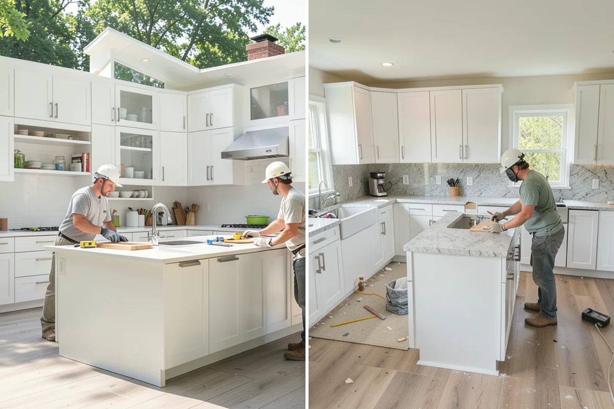 Garage Remodeling in Steilacoom, Pierce County, WA - Walk the garage to assess slab, framing, and moisture