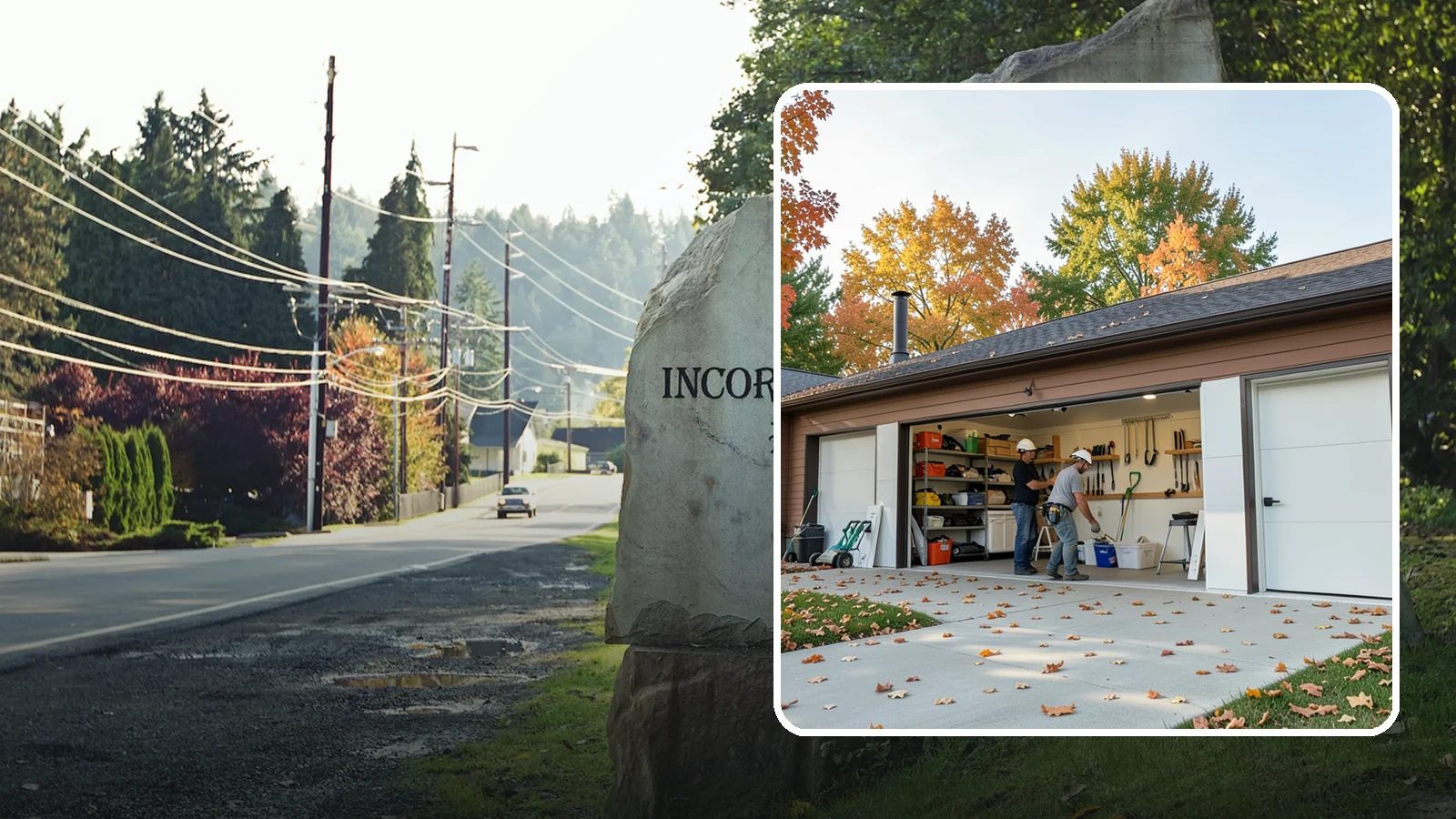 Garage Remodeling in Wilkeson, Pierce County, WA - A full garage makeover that turns an underused Western Washington storage space into a clean, functional room built to handle...