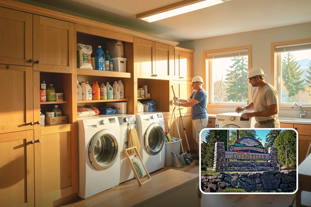 Garage Shelving in Eatonville, Pierce County, WA - Adds accessible, organized storage