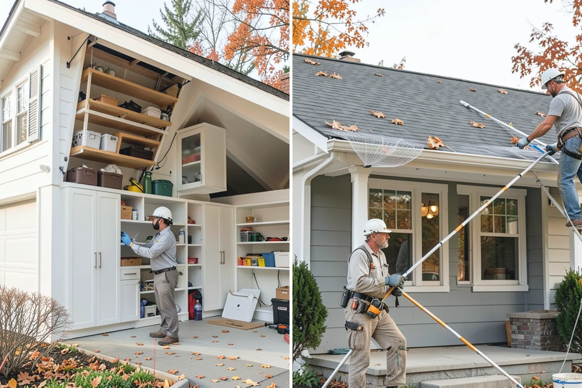 Garage Shelving in Hamilton, Skagit County, WA - Measure walls and plan shelf heights