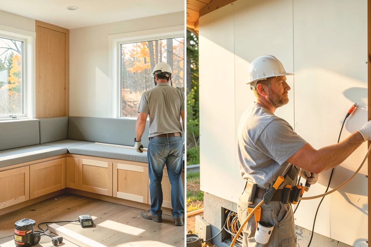 Garage Shelving in Orting, Pierce County, WA - Measure walls and plan shelf heights