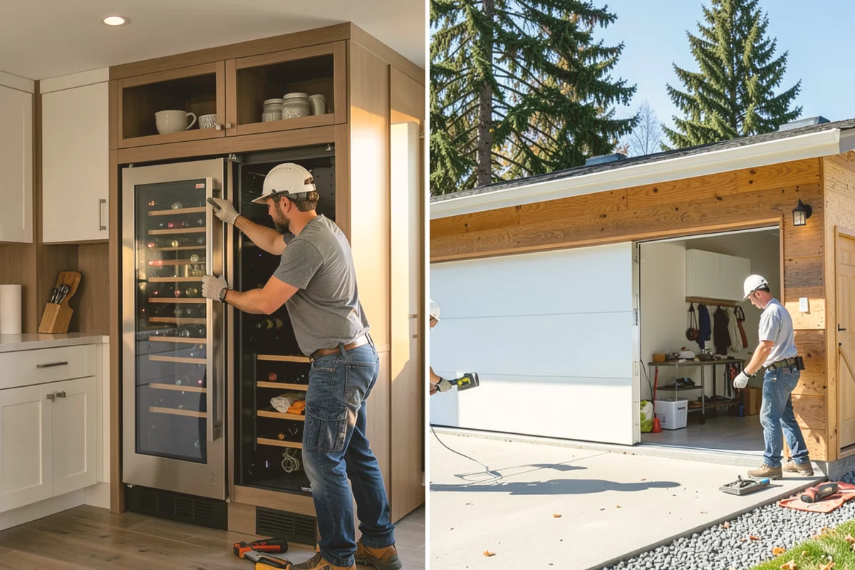 Garage Shelving in Sammamish, King County, WA - Measure walls and plan shelf heights