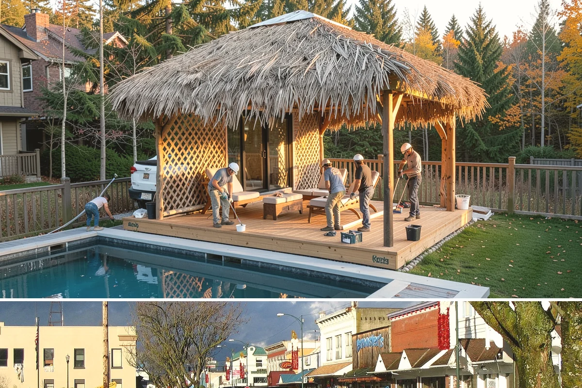 Garage Storage System in Arlington, Snohomish County, WA - Storage installs happen any time of year, and many homeowners tackle it in fall to stow patio and yard gear before the rains set...