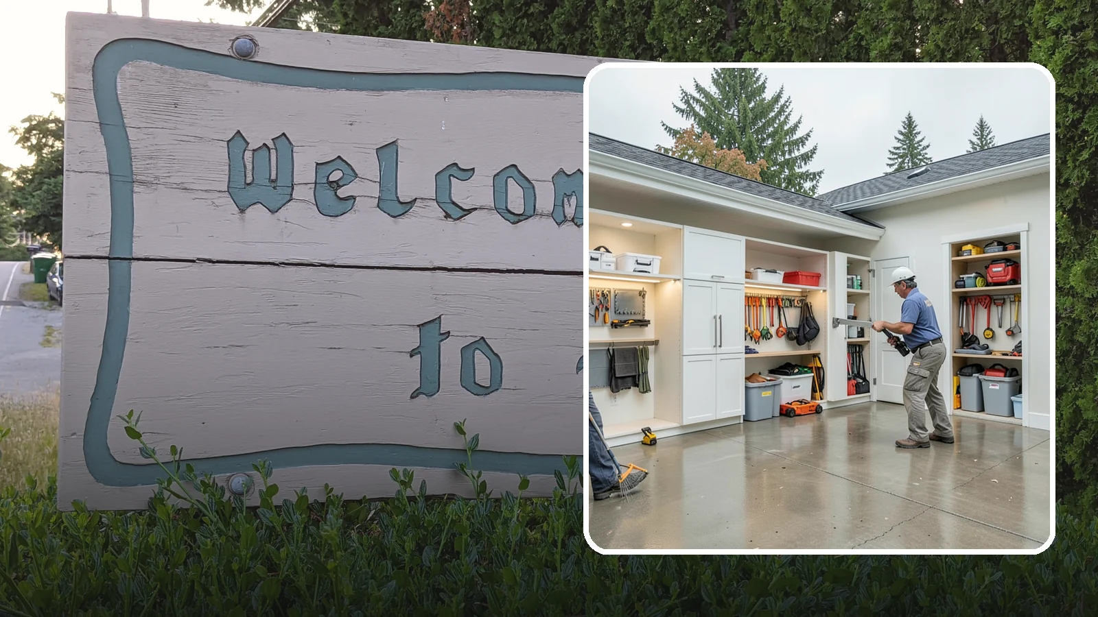 Garage Storage System in Brier, Snohomish County, WA - Designing and installing organized storage systems that free up floor space and keep gear off damp concrete.
