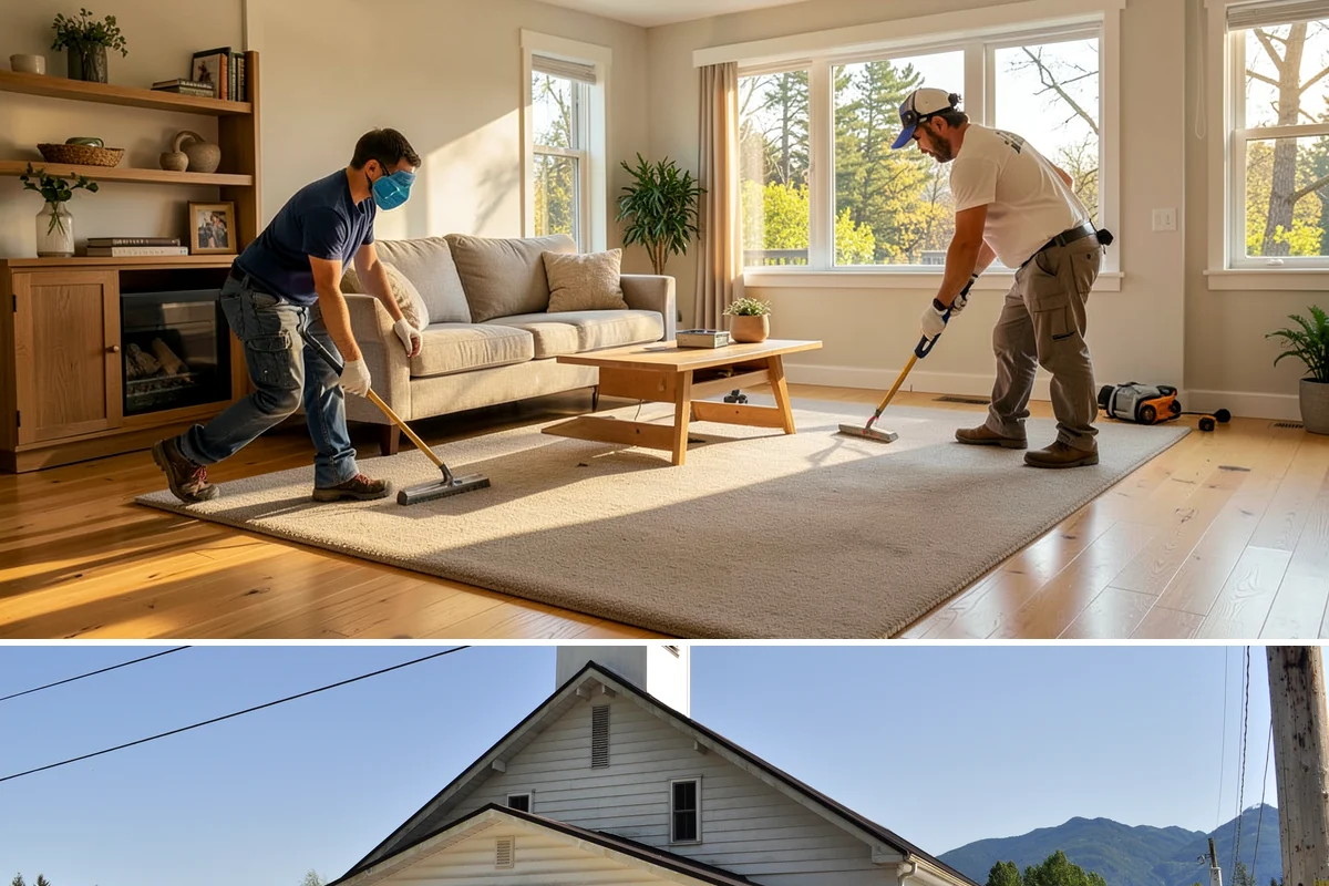 Garage Storage System in Concrete, Skagit County, WA - Storage installs happen any time of year, and many homeowners tackle it in fall to stow patio and yard gear before the rains set...