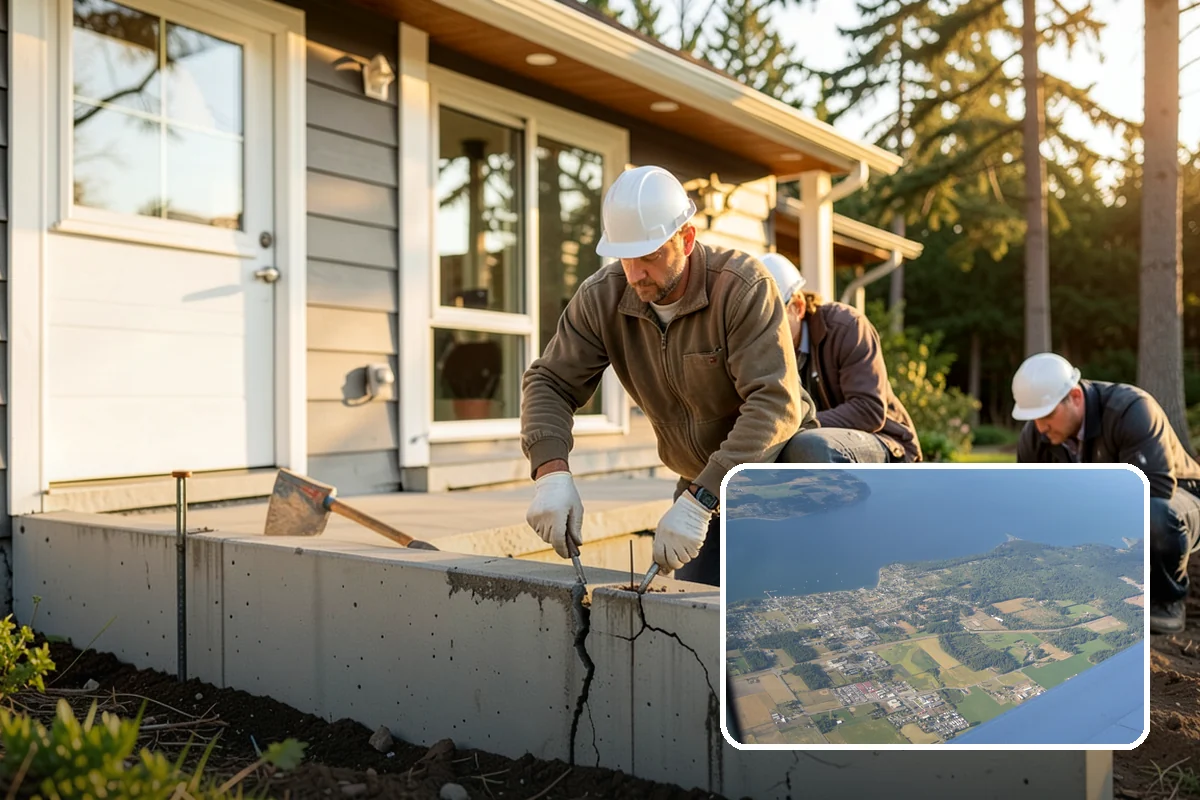 Garage Storage System in Coupeville, Island County, WA - Clears clutter from the garage floor