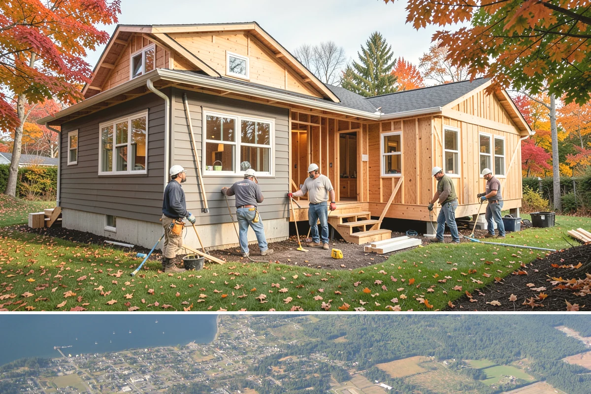 Garage Storage System in Coupeville, Island County, WA - Storage installs happen any time of year, and many homeowners tackle it in fall to stow patio and yard gear before the rains set...