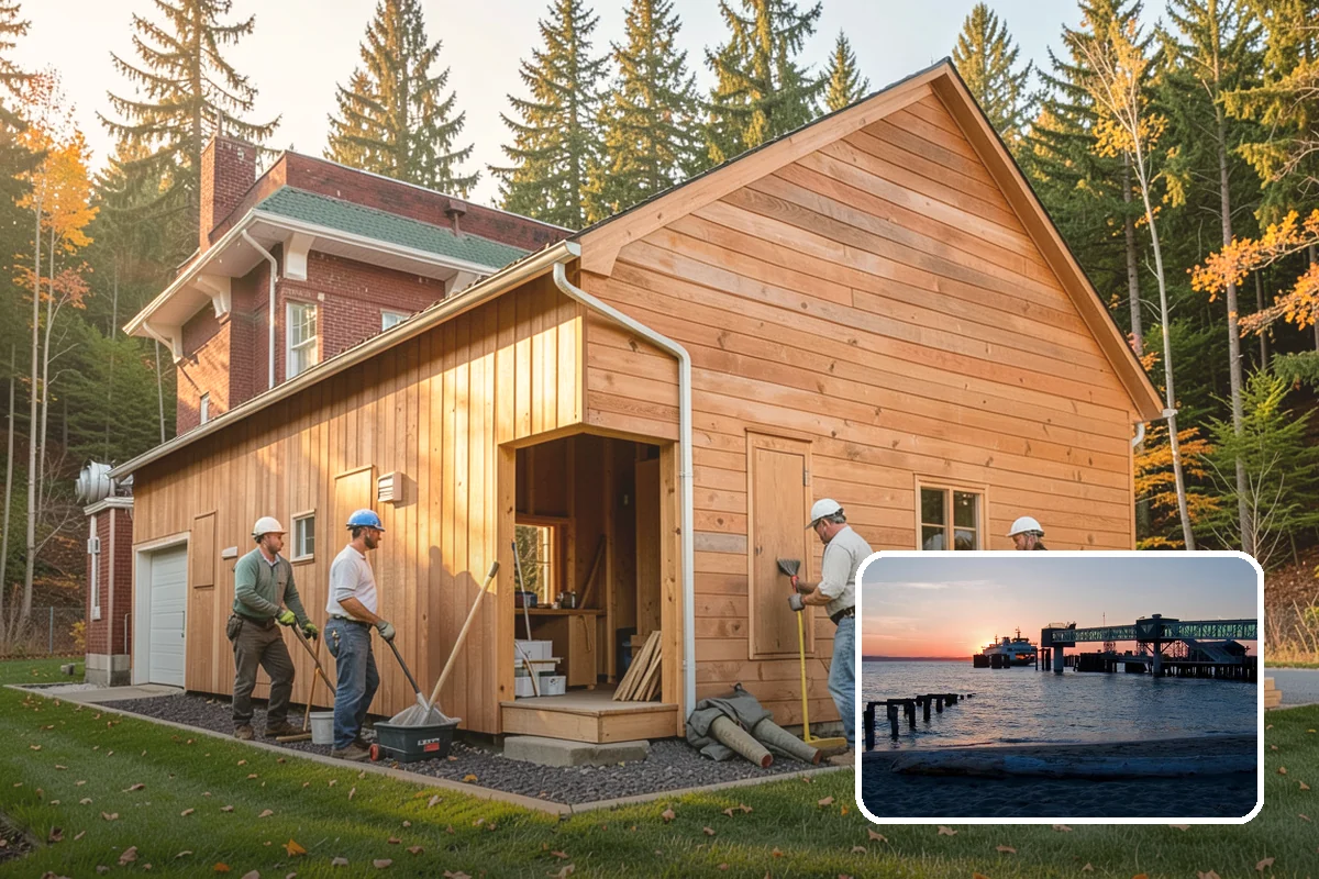 Garage Storage System in Edmonds, Snohomish County, WA - Clears clutter from the garage floor