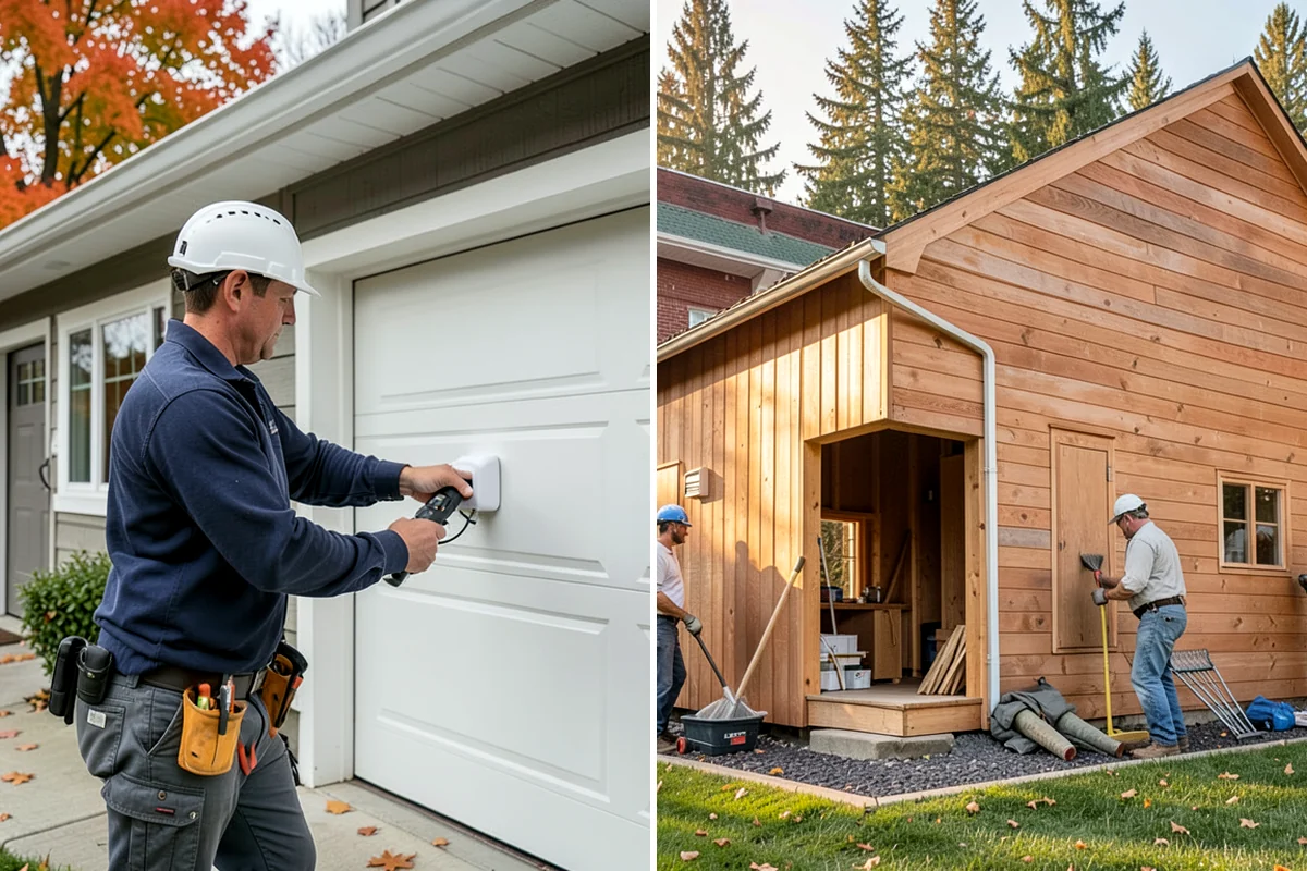 Garage Storage System in Federal Way, King County, WA - Inventory items and measure available walls