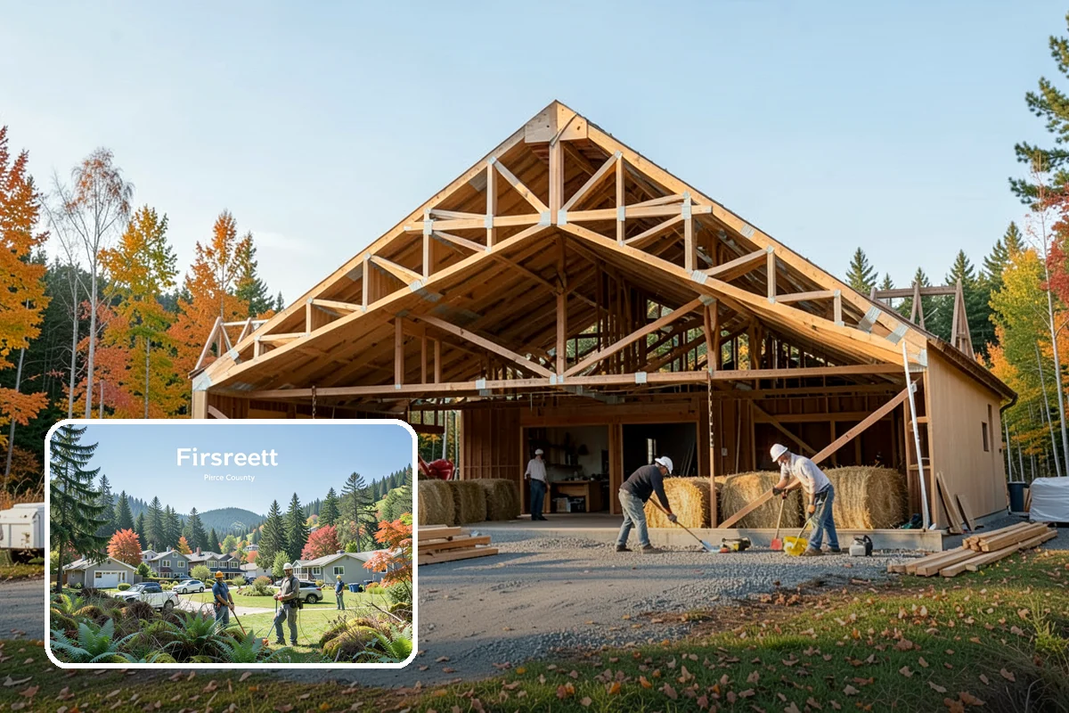 Garage Storage System in Fircrest, Pierce County, WA - Clears clutter from the garage floor