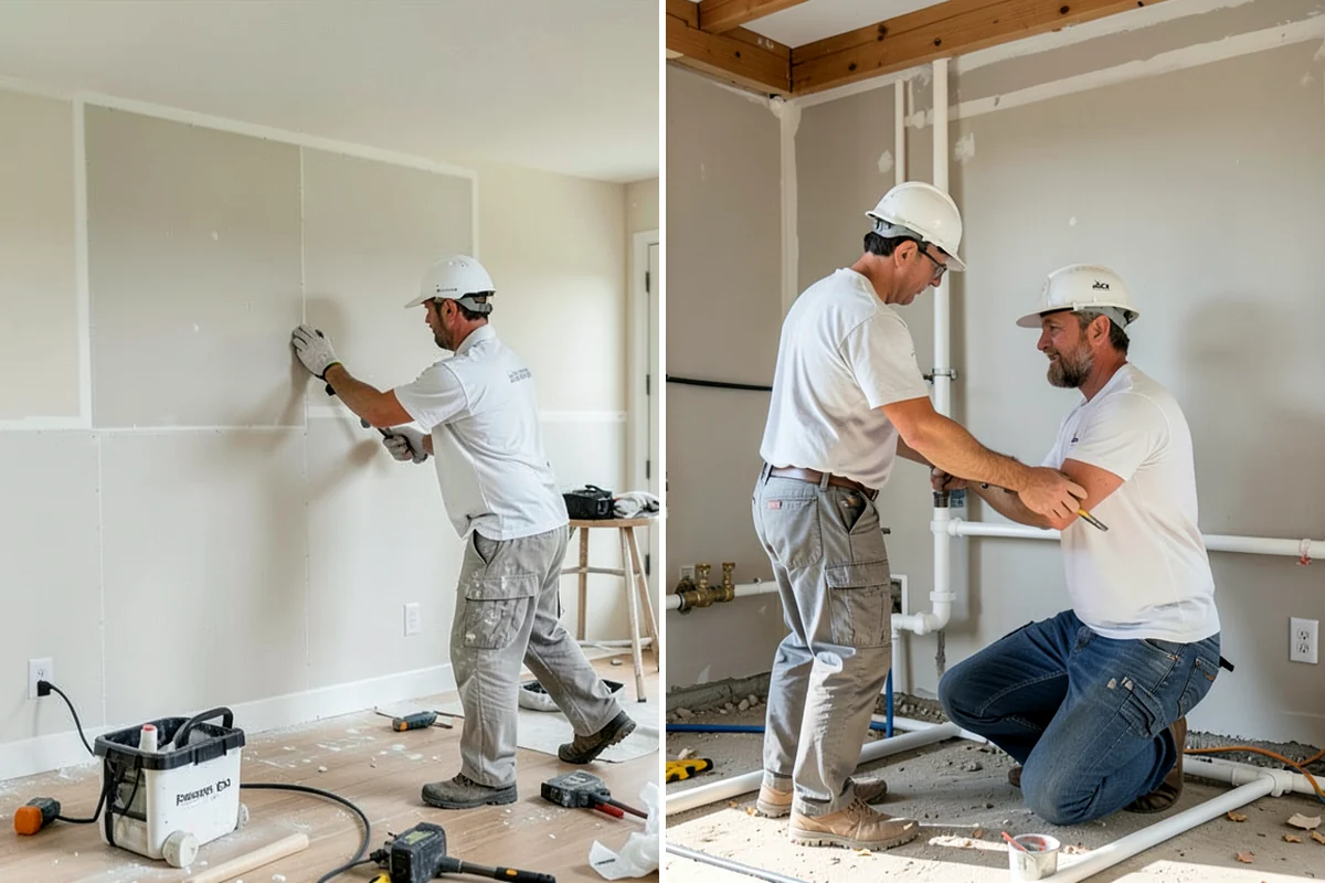 Garage Storage System in Fircrest, Pierce County, WA - Inventory items and measure available walls
