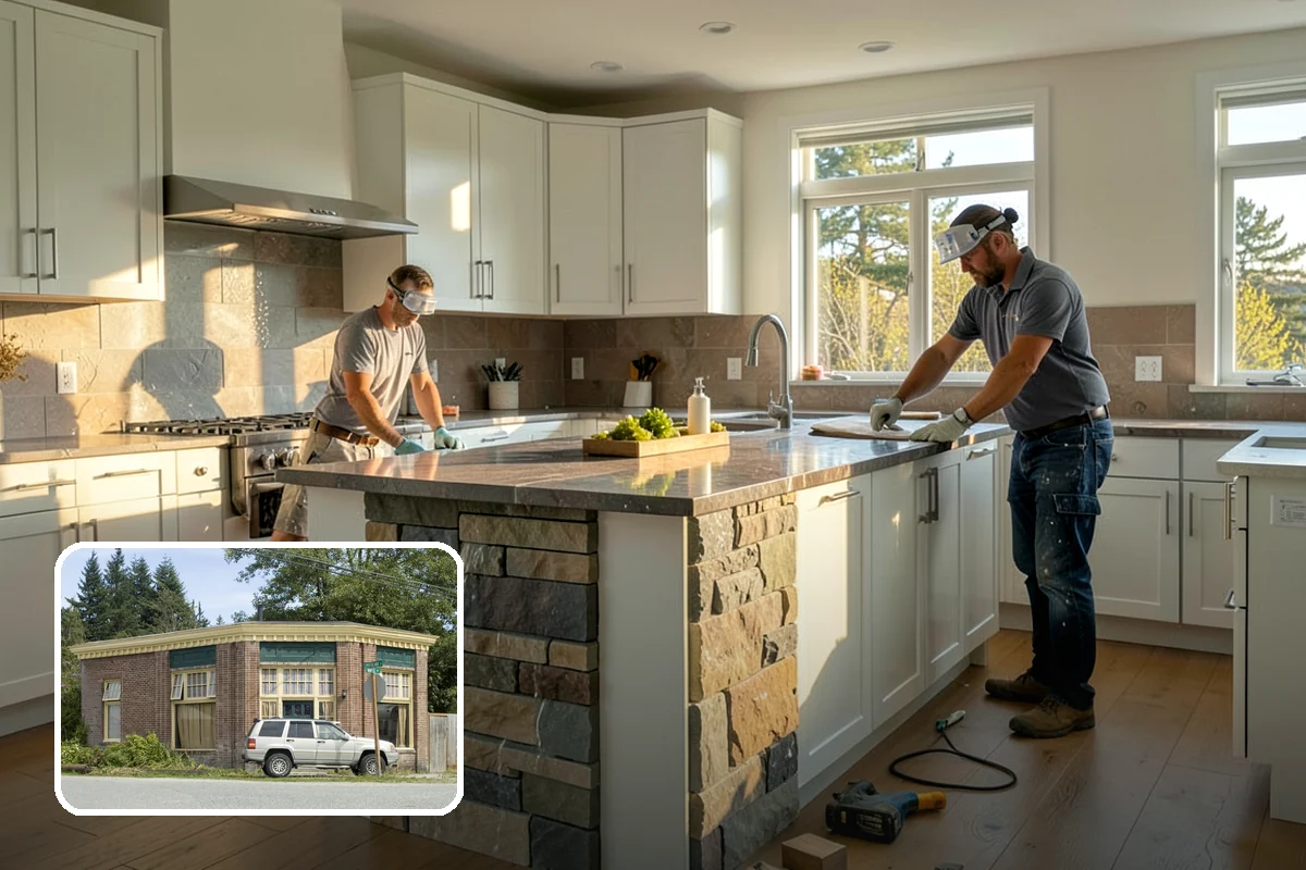 Garage Storage System in Hamilton, Skagit County, WA - Clears clutter from the garage floor