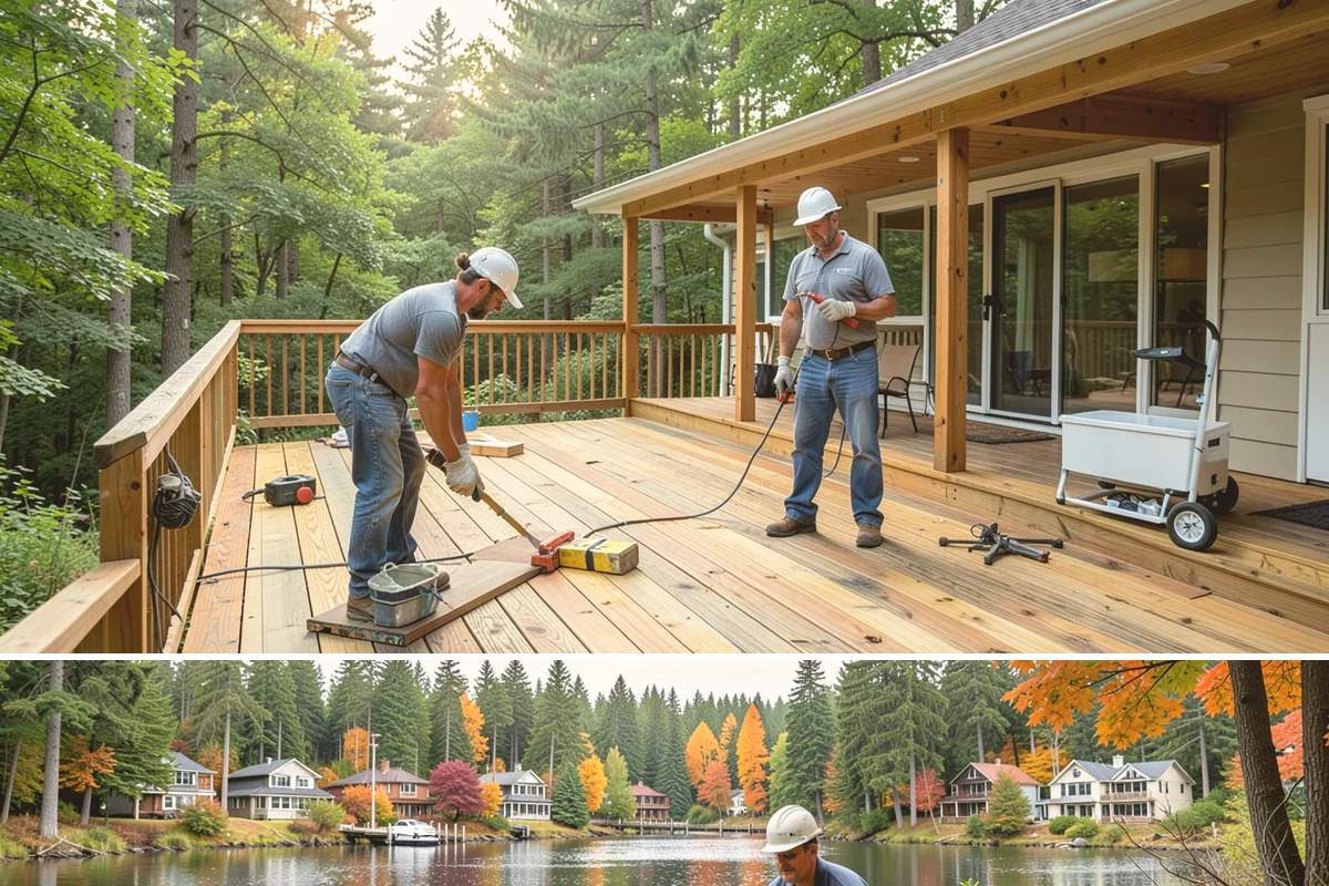 Garage Storage System in La Conner, Skagit County, WA - Storage installs happen any time of year, and many homeowners tackle it in fall to stow patio and yard gear before the rains set...