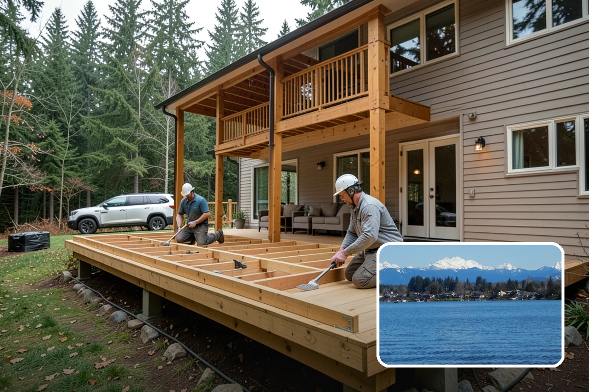 Garage Storage System in Lake Stevens, Snohomish County, WA - Clears clutter from the garage floor