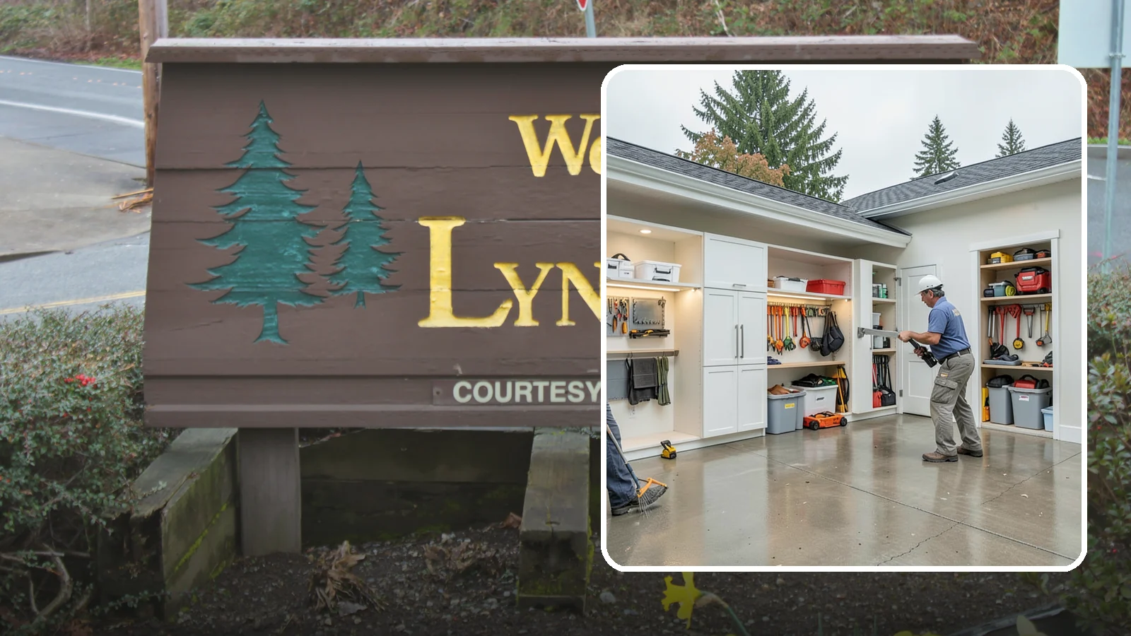 Garage Storage System in Lynnwood, Snohomish County, WA - Designing and installing organized storage systems that free up floor space and keep gear off damp concrete.