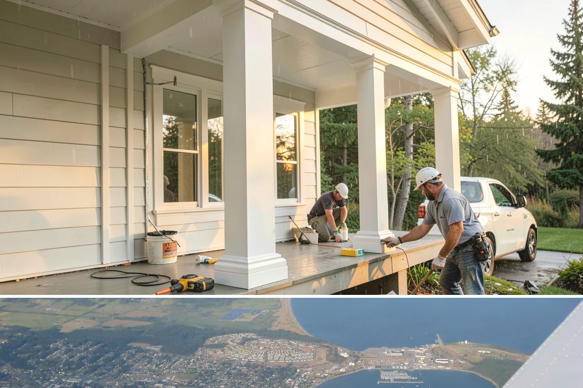Garage Storage System in Oak Harbor, Island County, WA - Storage installs happen any time of year, and many homeowners tackle it in fall to stow patio and yard gear before the rains set...
