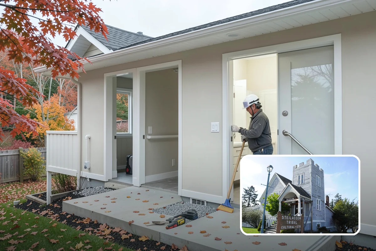 Garage Storage System in Steilacoom, Pierce County, WA - Clears clutter from the garage floor