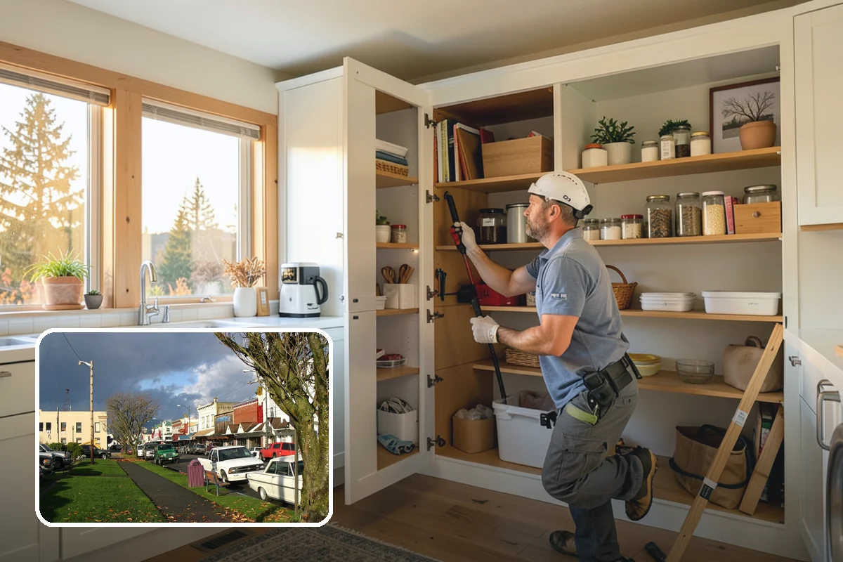 Garage Workbench Installation in Arlington, Snohomish County, WA - Creates a dedicated project workspace