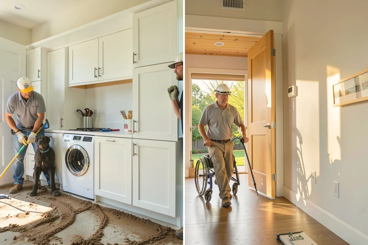 Garage Workbench Installation in Bellevue, King County, WA - Discuss uses and measure the space