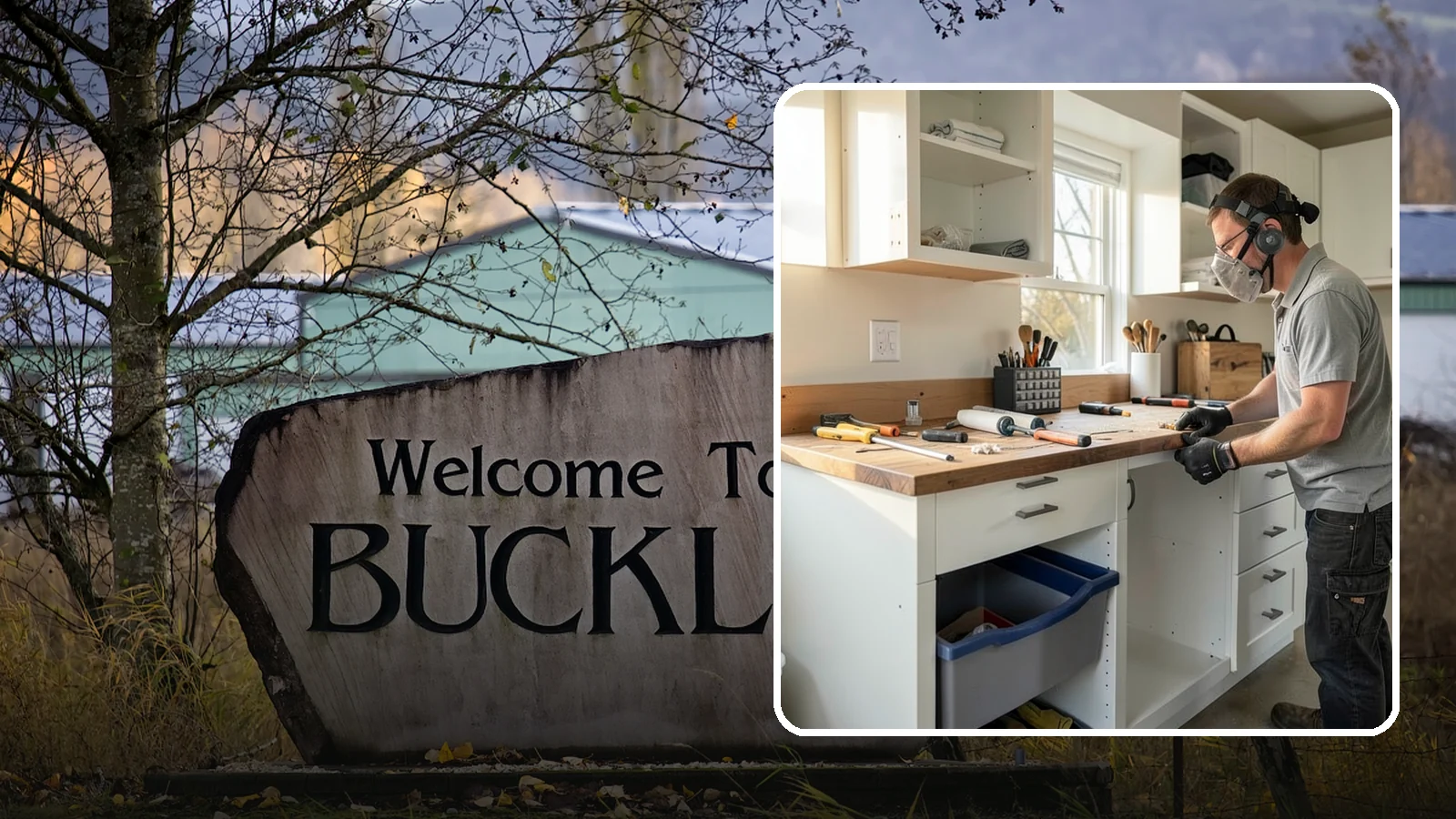 Garage Workbench Installation in Buckley, Pierce County, WA - Building a solid, well-lit workbench tailored to your projects and available garage space.