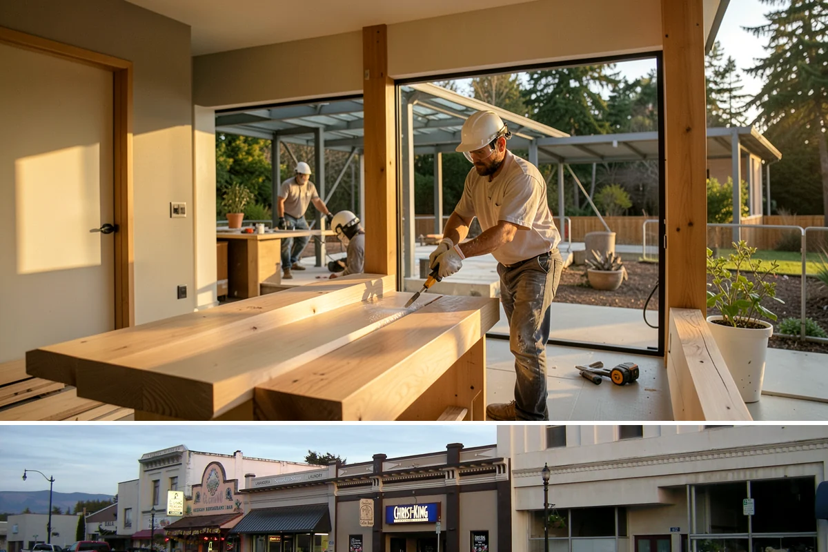 Garage Workbench Installation in Burlington, Skagit County, WA - Workbench installs suit any season, and winter is a natural time to set one up for indoor projects when outdoor work stalls.