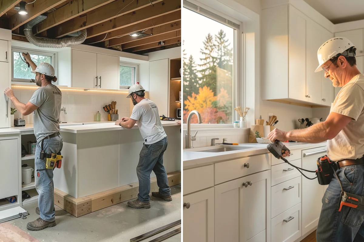 Garage Workbench Installation in Carbonado, Pierce County, WA - Discuss uses and measure the space