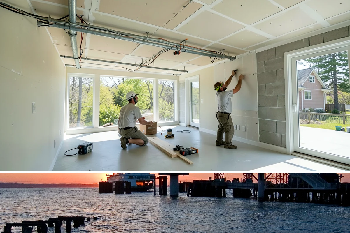 Garage Workbench Installation in Edmonds, Snohomish County, WA - Workbench installs suit any season, and winter is a natural time to set one up for indoor projects when outdoor work stalls.