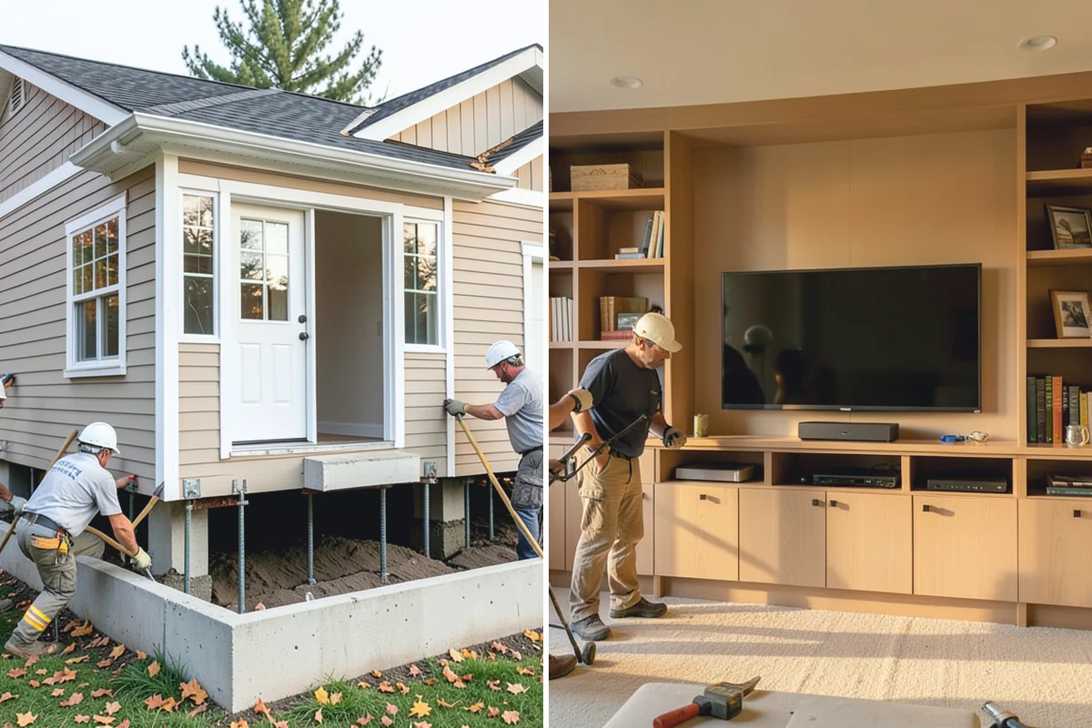 Garage Workbench Installation in Granite Falls, Snohomish County, WA - Discuss uses and measure the space
