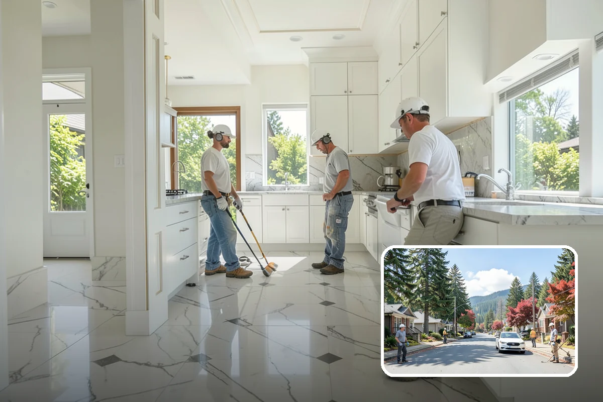 Garage Workbench Installation in Hunts Point, King County, WA - Creates a dedicated project workspace