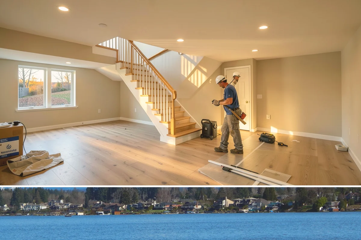 Garage Workbench Installation in Lake Stevens, Snohomish County, WA - Workbench installs suit any season, and winter is a natural time to set one up for indoor projects when outdoor work stalls.