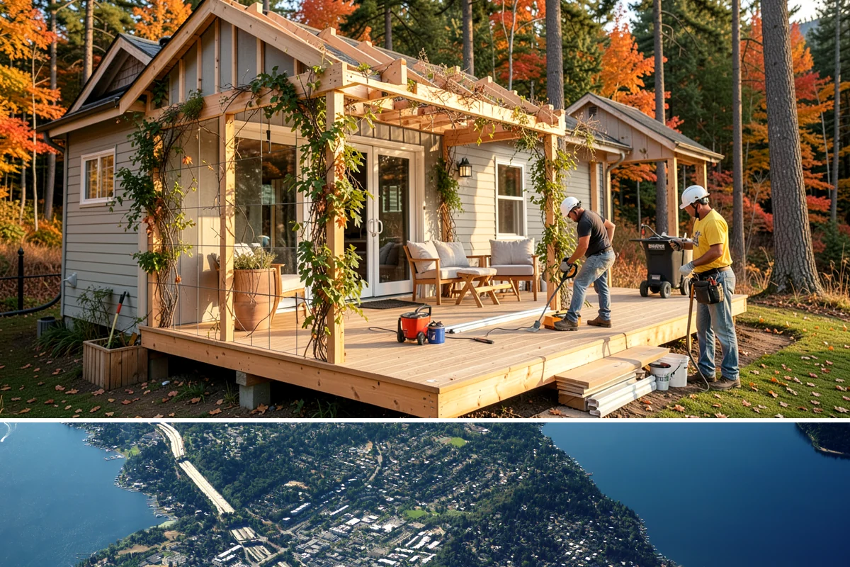 Garage Workbench Installation in Mercer Island, King County, WA - Workbench installs suit any season, and winter is a natural time to set one up for indoor projects when outdoor work stalls.