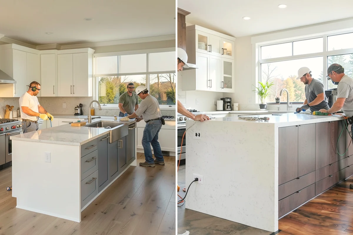 Garage Workbench Installation in Mill Creek, Snohomish County, WA - Discuss uses and measure the space