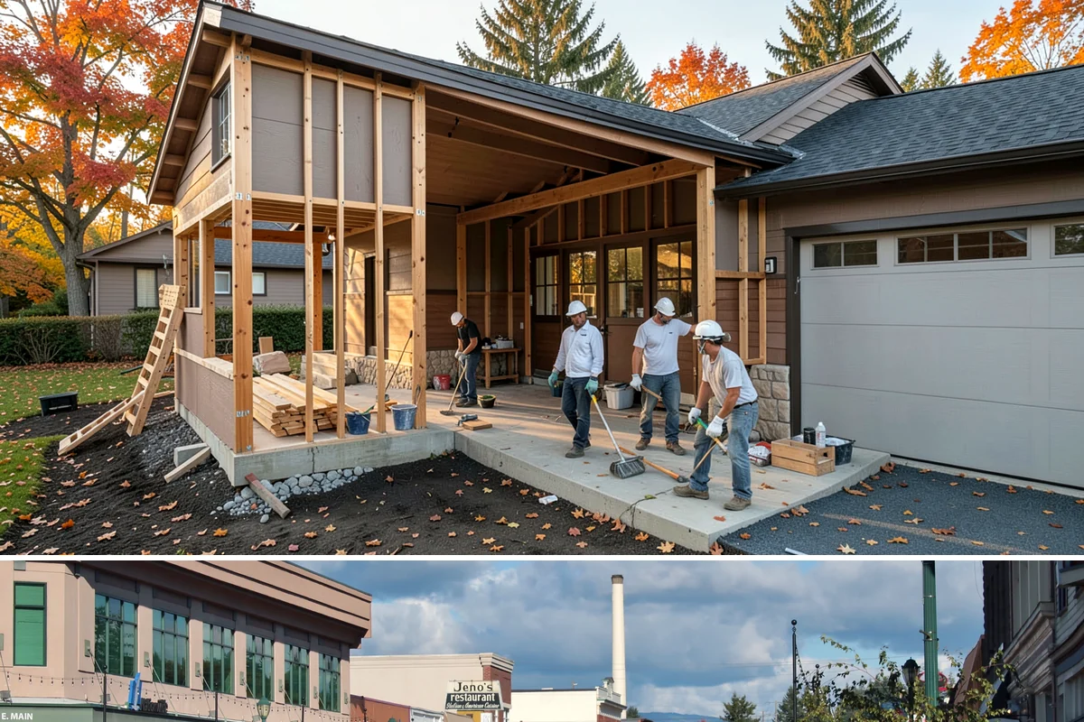 Garage Workbench Installation in Monroe, Snohomish County, WA - Workbench installs suit any season, and winter is a natural time to set one up for indoor projects when outdoor work stalls.