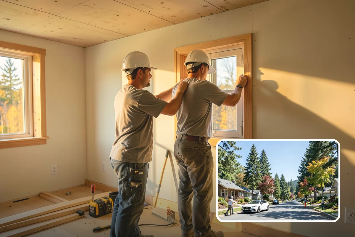 Garage Workbench Installation in Orting, Pierce County, WA - Creates a dedicated project workspace