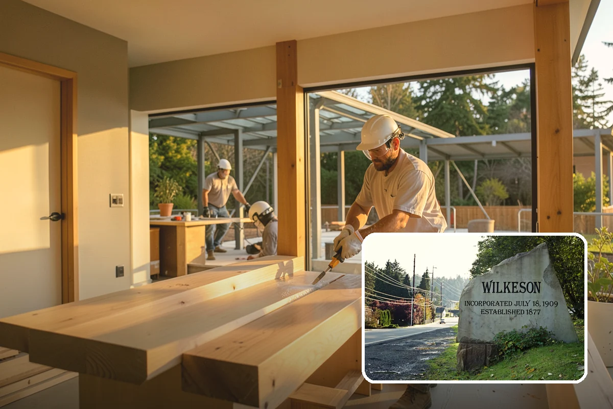 Garage Workbench Installation in Wilkeson, Pierce County, WA - Creates a dedicated project workspace