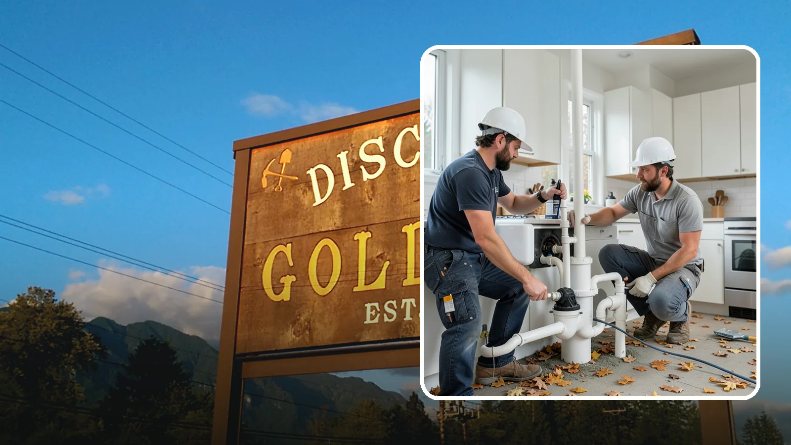 Garbage Disposal Installation in Gold Bar, Snohomish County, WA - Installing or replacing an under-sink garbage disposal with proper mounting, wiring, and drain connections.