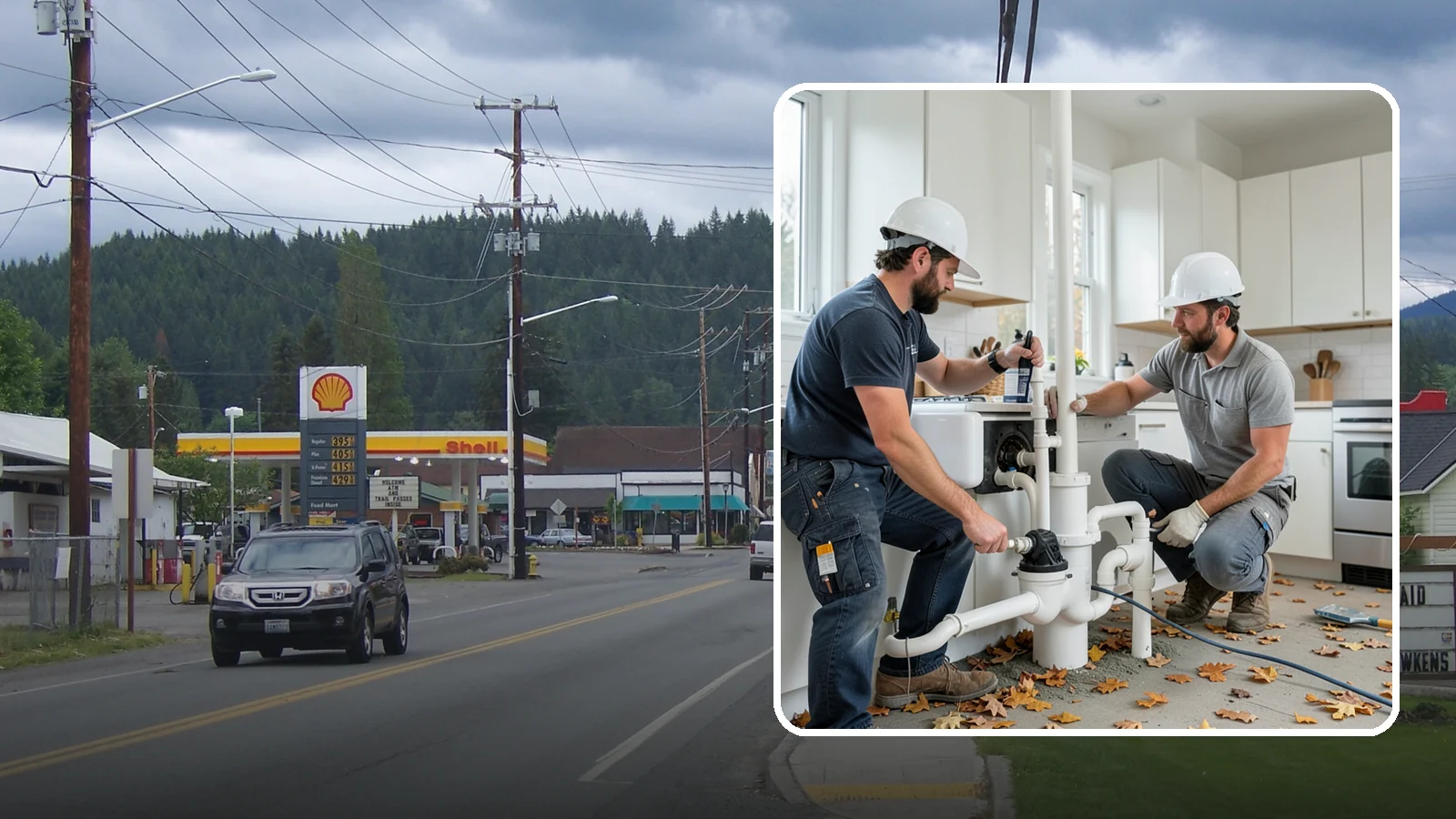 Garbage Disposal Installation in Granite Falls, Snohomish County, WA - Installing or replacing an under-sink garbage disposal with proper mounting, wiring, and drain connections.