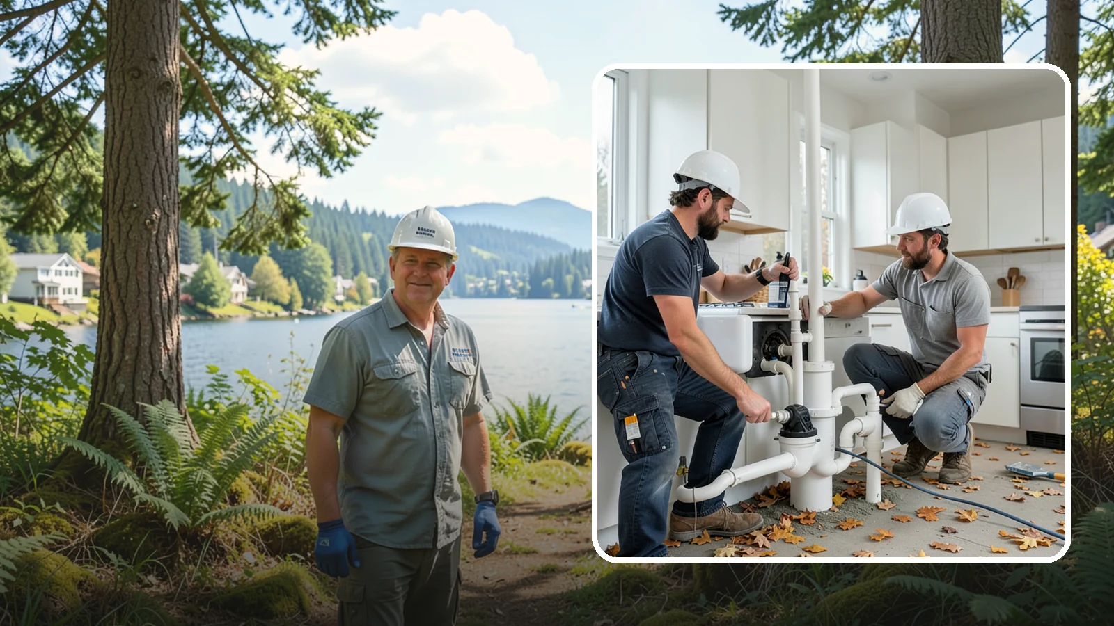 Garbage Disposal Installation in Milton, King County, WA - Installing or replacing an under-sink garbage disposal with proper mounting, wiring, and drain connections.