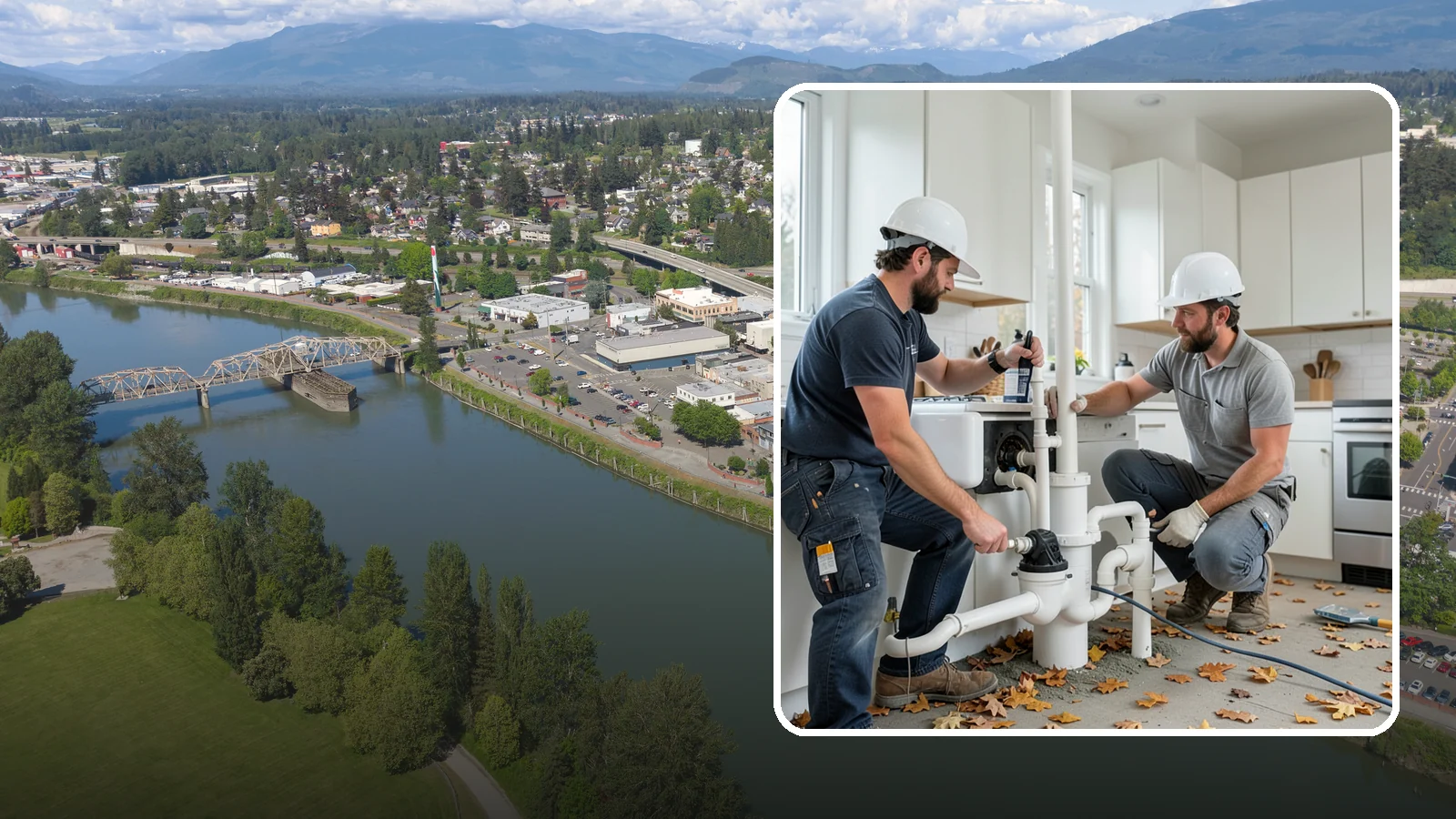 Garbage Disposal Installation in Mount Vernon, Skagit County, WA - Installing or replacing an under-sink garbage disposal with proper mounting, wiring, and drain connections.
