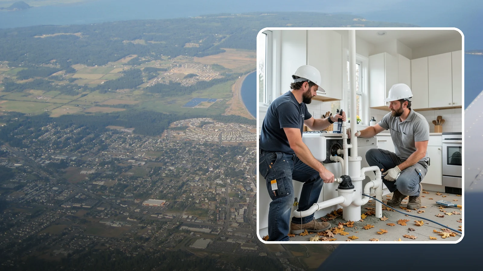 Garbage Disposal Installation in Oak Harbor, Island County, WA - Installing or replacing an under-sink garbage disposal with proper mounting, wiring, and drain connections.