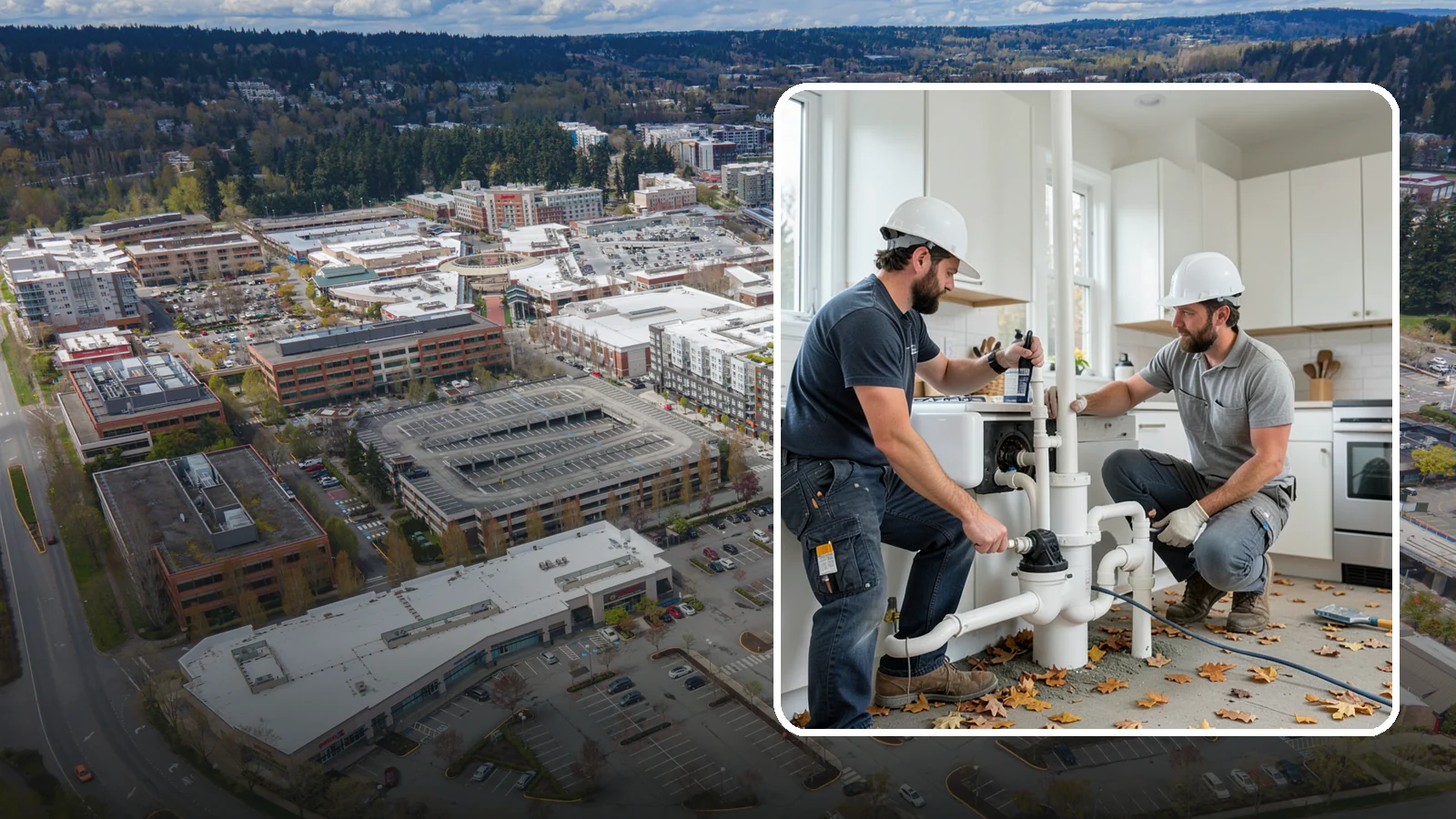 Garbage Disposal Installation in Redmond, King County, WA - Installing or replacing an under-sink garbage disposal with proper mounting, wiring, and drain connections.